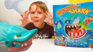 Игра для детей Играем в детскую игру Акула мания челлендж Макс отказался играть