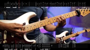 [🎼TABS]  Creepy Nuts / Daten (堕天) | Yofukashi no Uta / Call of the Night OP Guitar Cover