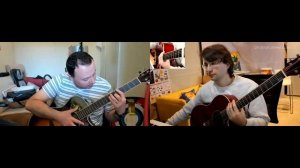 Как ставить аккорд A с баррэ и разновидности мажорных и минорных аккордов с баррэ (урок с Женей)