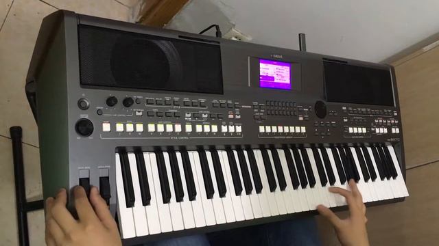 爱如潮水 (Ai Ru Chao Shui) YAMAHA Arranger PSR-S670 смотреть онлайн