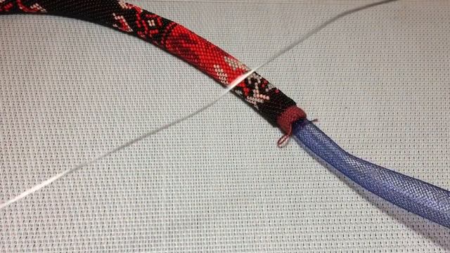 Как использовать ювелирную сетку в бисерных жгутах. Советы начинающим. смотреть онлайн