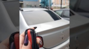 На Renault Logan установили StarLine E96 и настроили функцию открытия багажника с кнопки