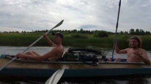 Сплав на байдарка по реке Медведица 2021 ч. 5 (КЛВТ Полурыба)