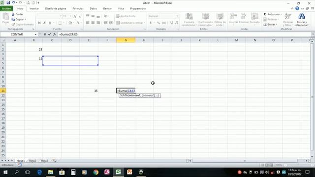 Como hacer sumas en excel Parte 1/20 смотреть онлайн