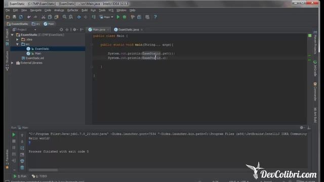 Java SE Урок 26 Модификатор static смотреть онлайн