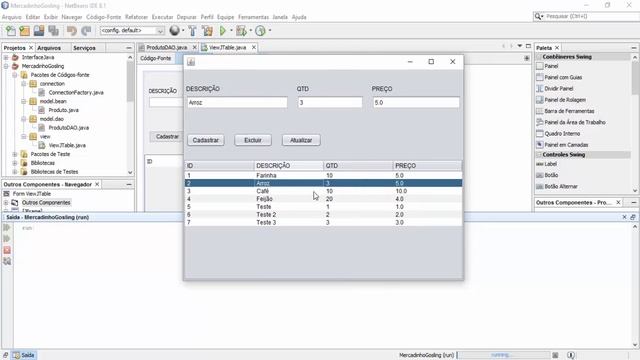 Java com Banco de Dados MySQL - #05 - Atualizando Dados - Update смотреть онлайн