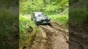 Land Cruiser Prado & Toyota Fortuner на бездорожье