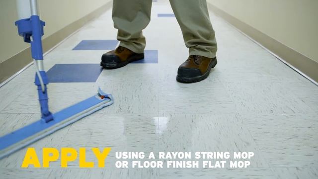 Zep Stain-Resistant Concrete, Rubber & Vinyl Floor Sealer - Step 2 смотреть онлайн