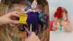 Ариэль русалочка и злая Урсула Disney Signature Collection ARIEL & URSULA Doll Set