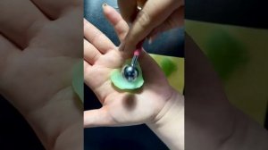 Чашелистники пиона из полимерной глины для курса пион Фестива Максима