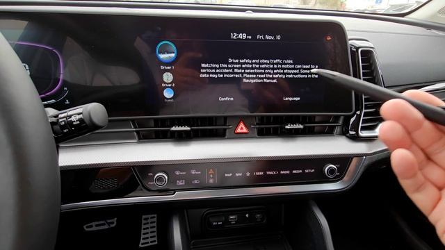2024 Kia Sportage  How To: Reset 8  12.3 Infotainment Screen
