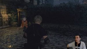 Resident Evil 4 Remake. Часть 10. Глава 9. Замок. Дворик. Идите в бальный зал