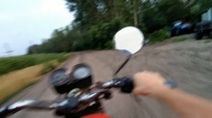 Покатушки на ИЖ ЮПИТЕР 5 - обкатка двигателя, ночная покатушка ПЕРВЫЙ дальняк на cdi зажигании