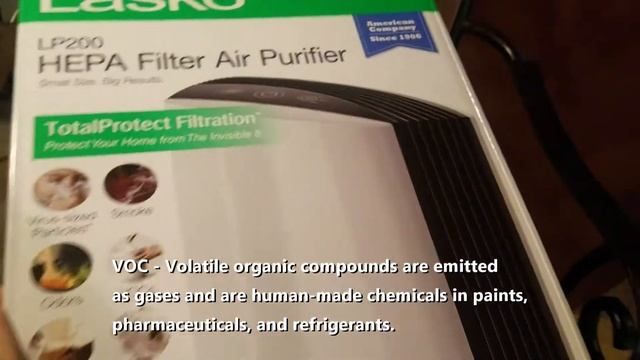 Review of Lasko LP200 HEPA Filter Air Purifier смотреть онлайн