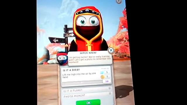 Обзор игры Clumsy Ninja(на андроид) смотреть онлайн