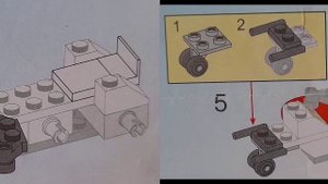 Конструктор Brick Луноход 508, инструкция по сборке