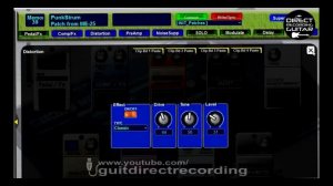 BOSS ME 25 HTL CALIF Harmonist and Distortion FREE Settings