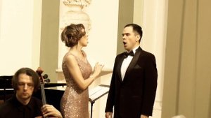 Заздравная И.Дунаевский исп. Александр Гладков и Ирина Суханова