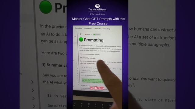 Master Chat GPT Prompts with this Free Course by Michael Fenech! ??