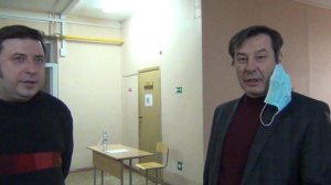 Ректор НГСХА Николай Бармин отвечает на вопросы Василия Тютина