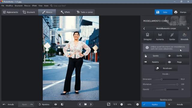 Programma per dimagrire in foto in 20 secondi - senza Photoshop! смотреть онлайн
