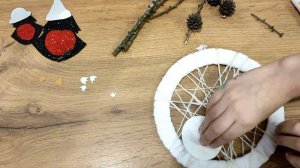 Новогодняя поделка, которую сможет сделать даже ребенок!