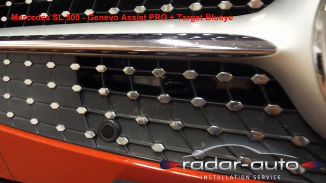 Mercedes SL500 Installation Detecteur de radar Service Radarwarner / Radar detector смотреть онлайн