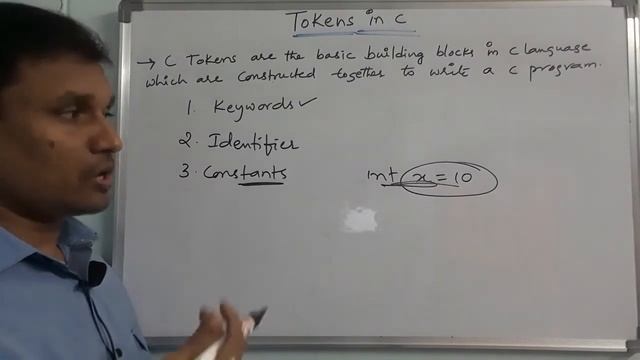 Tokens in C programming | C Tokens | C Programming | in telugu | By Sudhakar Bogam