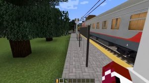 Работаю машинистом в Minecraft!