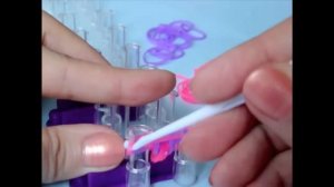 Браслет из резинок Рыбий хвост на станке | Как плести из резинок Rainbow Loom браслет Рыбий хвост