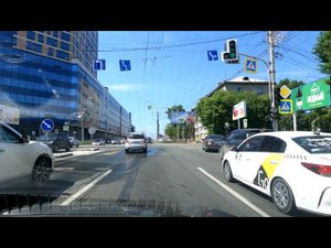 по городу Новосибирск на машине июнь 2024г.