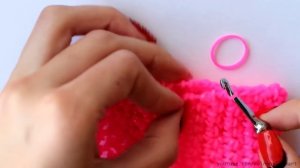 Кошелек из резинок Лумигуруми. Сумочка из резинок крючком без станка Rainbow Loom