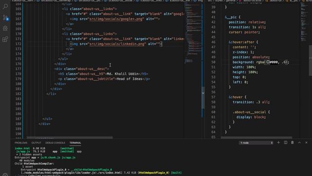Верстка сайта Часть №3 Верстаем раздел about-us и works смотреть онлайн
