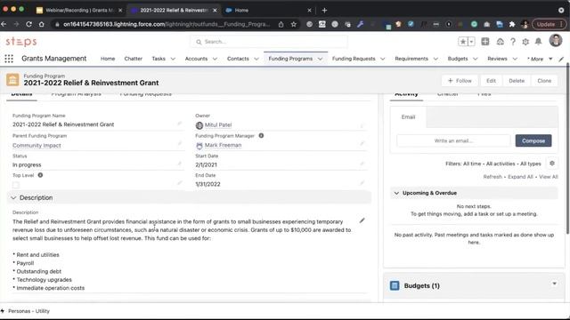 Salesforce Sneak Peek Grants Management смотреть онлайн