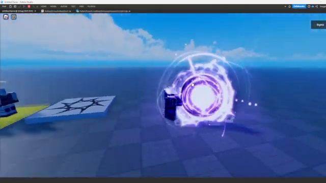 Roblox studio/Gojo hollowPurple смотреть онлайн