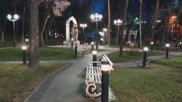 Хабаровск вечерняя набережная