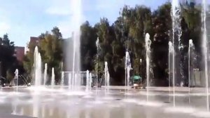Ижевск. Фонтан на центральной площади.Сентябрь 2020 г.