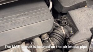 Ford Transit Connect 2016 MAF Sensor Location