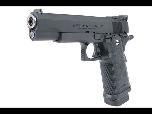 Обзор страйкбольного пистолета Hi-Capa 5.1 от производителя Tokyo Marui смотреть онлайн