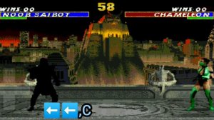 Noob Saibot MK2 Hits Tutorial Combo Tutorial Fatality Cheats Ultimate Mortal Kombat Trilogy Sega MD