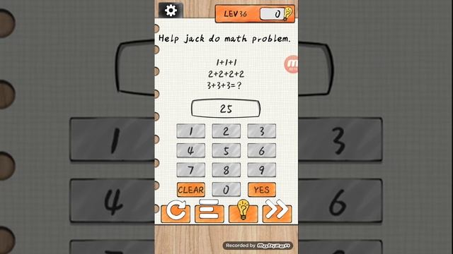 Brain surfing level 36 help jack do math problem walkthrough