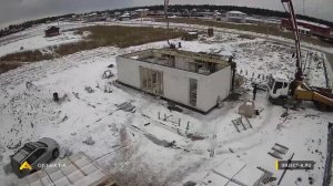 Двухэтажный дом из газобетона. Проект «Масштабируемый дом» МД-150 тип 2. КП «Степаньковская Слобода