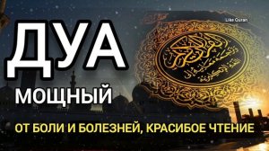 Сильная Дуа, от боли и болезней, Дуа Шифа, Красивое Чтение, на каждый день