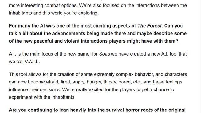 Escapist Interviews Endnight - Sons of The Forest