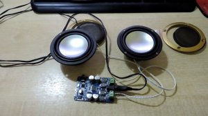 Динамики 3 дюйма 2х20 Вт с Aliexpress