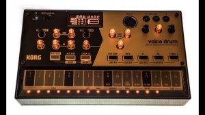 Обзор Korg Volca Drum. Движок синтеза звуков