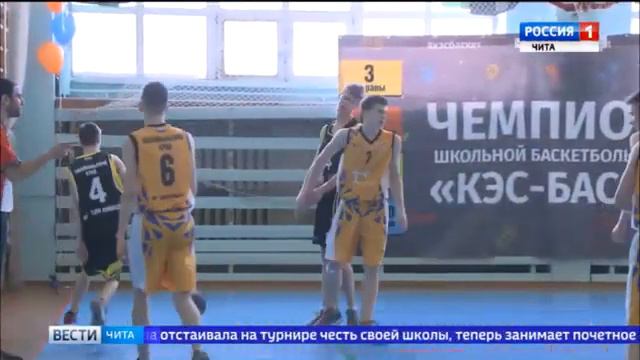 Сюжет о финале регионального Чемпионата ШБЛ "КЭС-БАСКЕТ" Забайкальского края смотреть онлайн