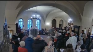 Крещение |Богослужение прямая трансляция |Феодоровский храм в Санкт-Петербурге | Литурги