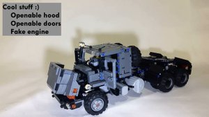 Mercedes-benz Zetros 3643 6x6 - in a LEGO version