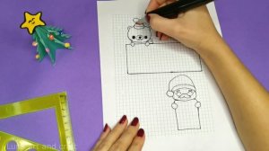 Рисунки для срисовки на Новый год Идеи для личного дневника / идеи для лд #1